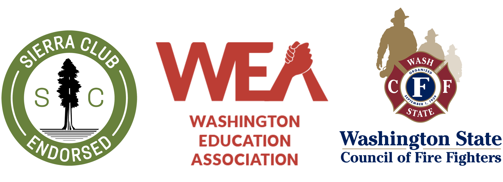Dave Upthegrove is endorse by the Sierra Club, the Washington Education Association, and the Washington State Council of Fire Fighters